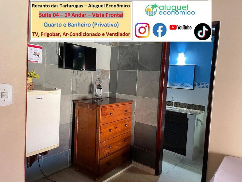 Recanto das Tartarugas - Suite 04 - Arraial do Cabo - Alquil