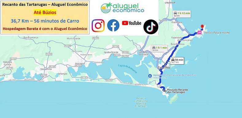 Recanto das Tartarugas - Suite 04 - Arraial do Cabo - Alquil