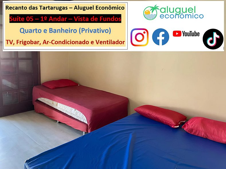 Recanto das Tartarugas - Suite 05 - Arraial do Cabo - Alquil