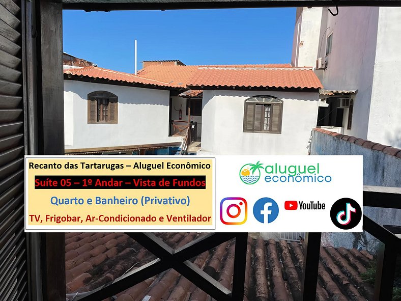 Recanto das Tartarugas - Suite 05 - Arraial do Cabo - Alquil