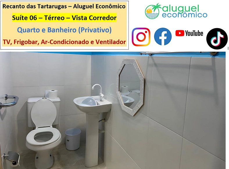 Recanto das Tartarugas - Suite 06 - Arraial do Cabo - Alquil