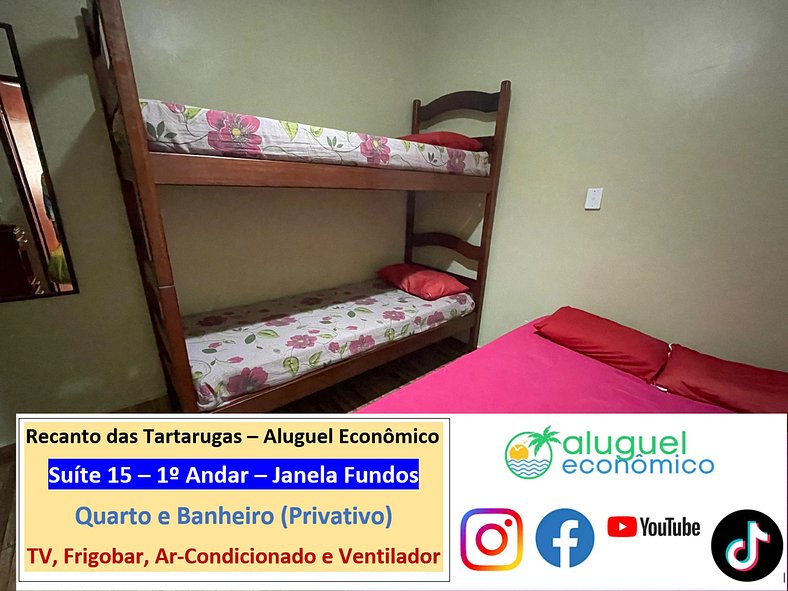 Recanto das Tartarugas - Suite 09 - Arraial do Cabo - Alquil