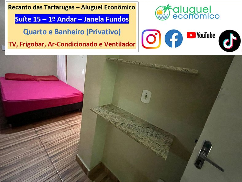 Recanto das Tartarugas - Suite 09 - Arraial do Cabo - Alquil