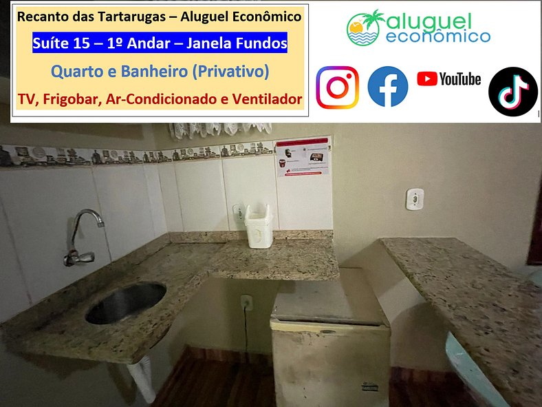 Recanto das Tartarugas - Suite 09 - Arraial do Cabo - Alquil