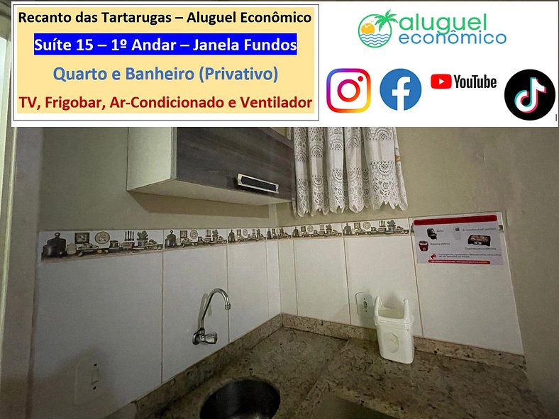 Recanto das Tartarugas - Suite 09 - Arraial do Cabo - Alquil