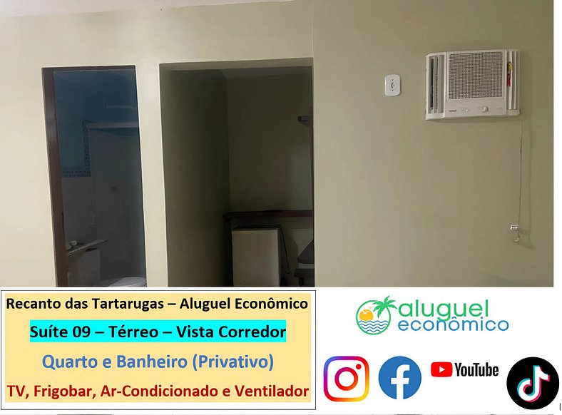 Recanto das Tartarugas - Suite 09 - Arraial do Cabo - Econom