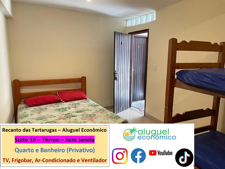 Recanto das Tartarugas - Suite 10 - Arraial do Cabo - Alquil