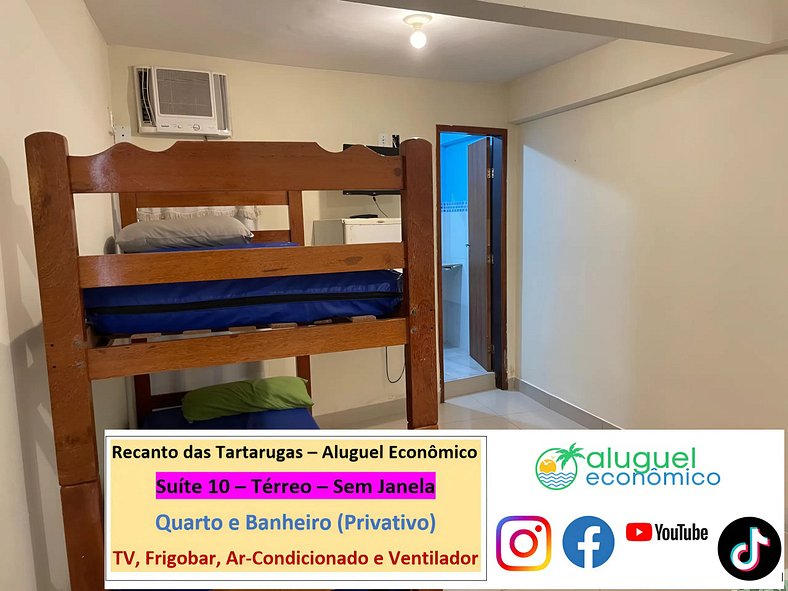 Recanto das Tartarugas - Suite 10 - Arraial do Cabo - Alquil