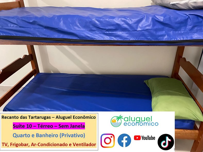 Recanto das Tartarugas - Suite 10 - Arraial do Cabo - Alquil