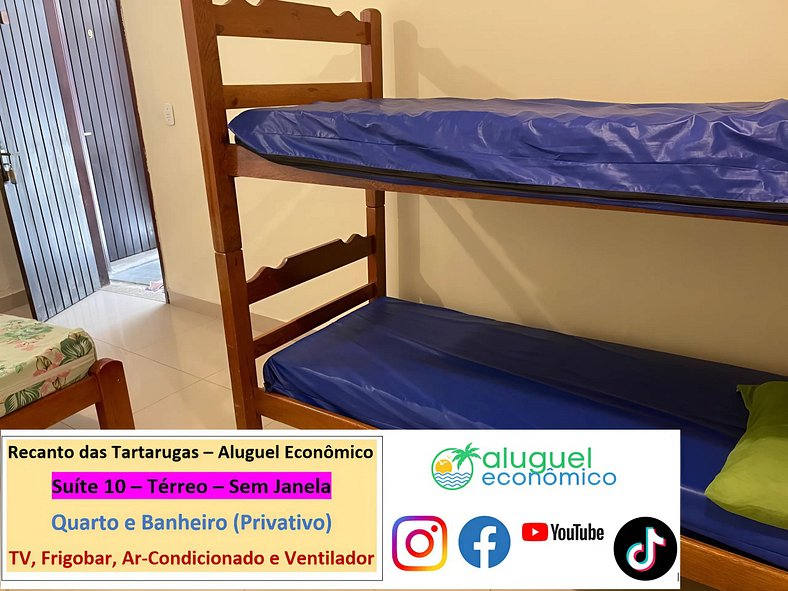 Recanto das Tartarugas - Suite 10 - Arraial do Cabo - Alquil