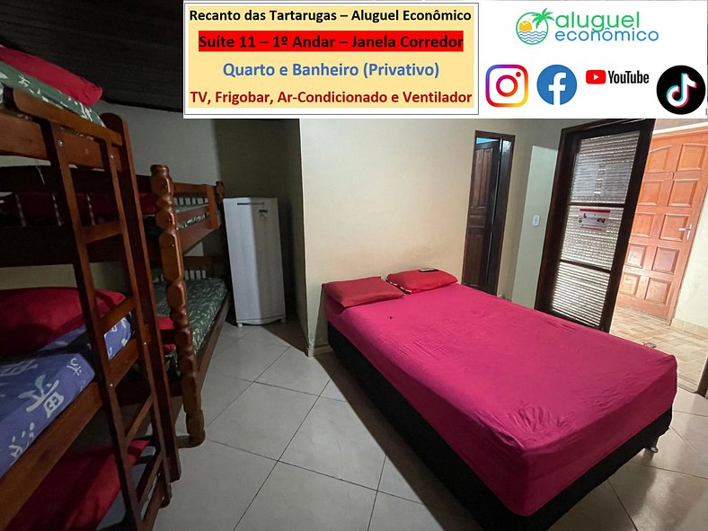 Recanto das Tartarugas - Suite 11 - Arraial do Cabo - Alquil