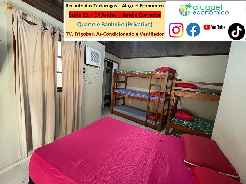 Recanto das Tartarugas - Suite 11 - Arraial do Cabo - Econom