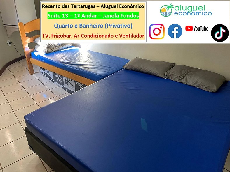 Recanto das Tartarugas - Suite 13 - Arraial do Cabo - Alquil