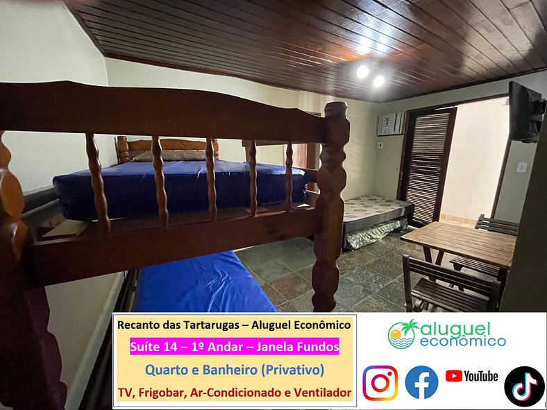 Recanto das Tartarugas - Suite 14 - Arraial do Cabo - Alquil