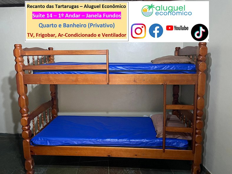 Recanto das Tartarugas - Suite 14 - Arraial do Cabo - Alquil