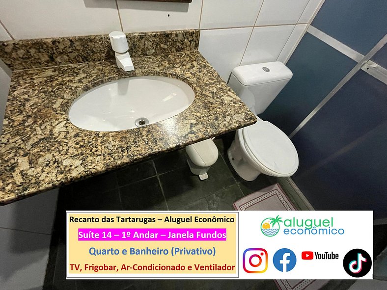 Recanto das Tartarugas - Suite 14 - Arraial do Cabo - Econom