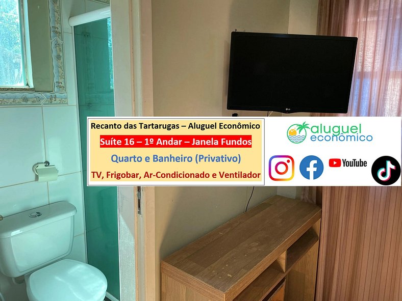 Recanto das Tartarugas - Suite 16 - Arraial do Cabo - Alquil