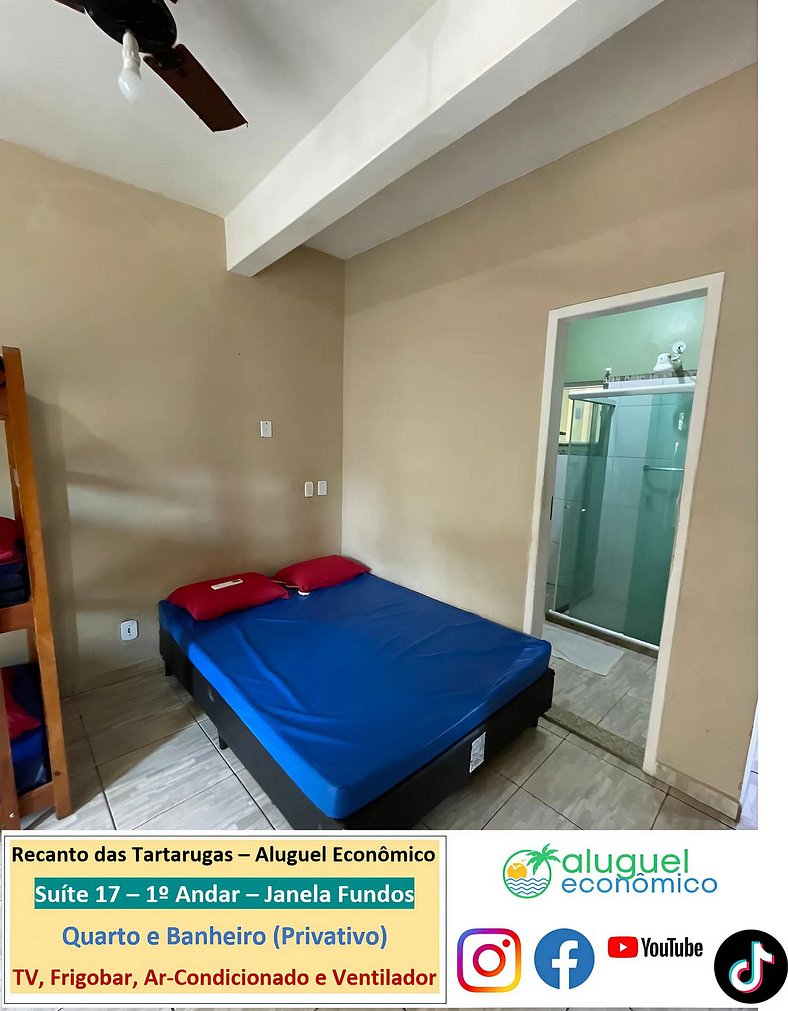 Recanto das Tartarugas - Suite 17 - Arraial do Cabo - Alquil