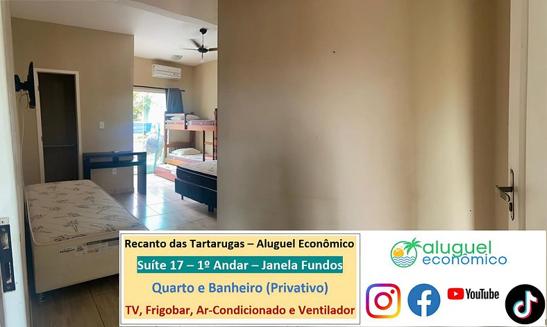 Recanto das Tartarugas - Suite 17 - Arraial do Cabo - Alquil