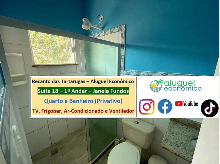 Recanto das Tartarugas - Suite 18 - Arraial do Cabo - Econom