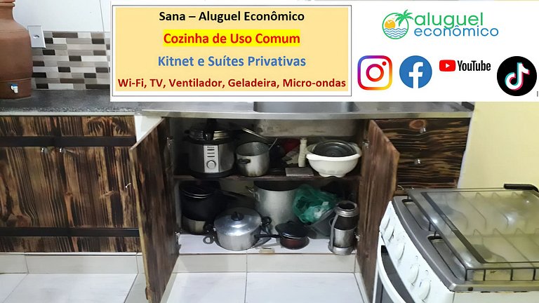 Sana - Kitnet 03 - Macaé - Aluguel Econômico