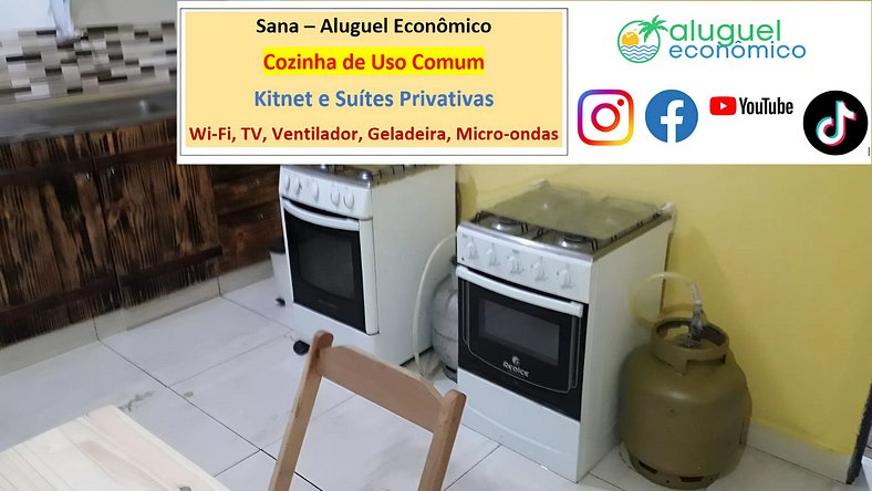 Sana - Kitnet 03 - Macaé - Economic Rental