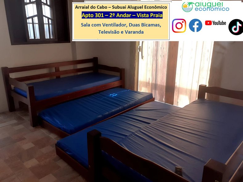 Subuai Village - Apartamento 301 - Arraial do Cabo - Alquile