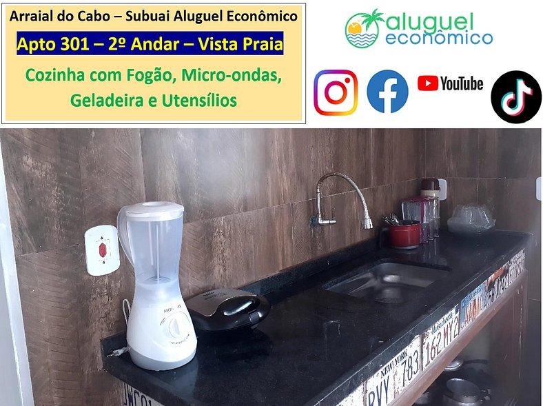 Subuai Village - Apartamento 301 - Arraial do Cabo - Alquile