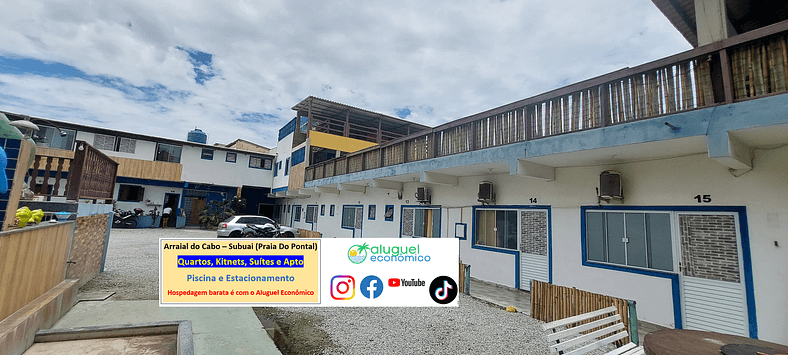 Subuai Village - Apartment 301 - Arraial do Cabo - Economic