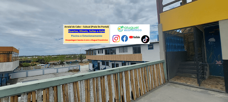 Subuai Village - Apartment 301 - Arraial do Cabo - Economic