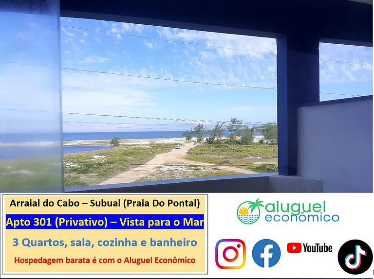 Subuai Village - Apartment 301 - Arraial do Cabo - Economic