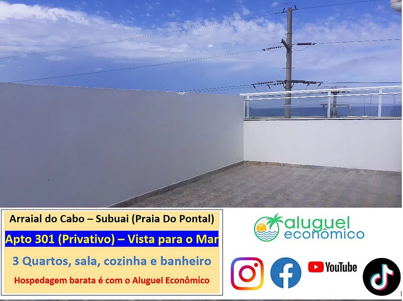 Subuai Village - Apartment 301 - Arraial do Cabo - Economic