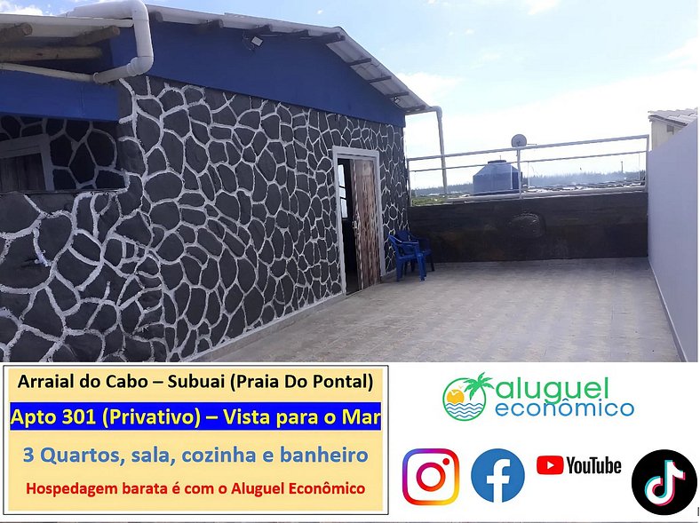 Subuai Village - Apartment 301 - Arraial do Cabo - Economic