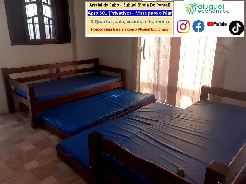 Subuai Village - Apartment 301 - Arraial do Cabo - Economic