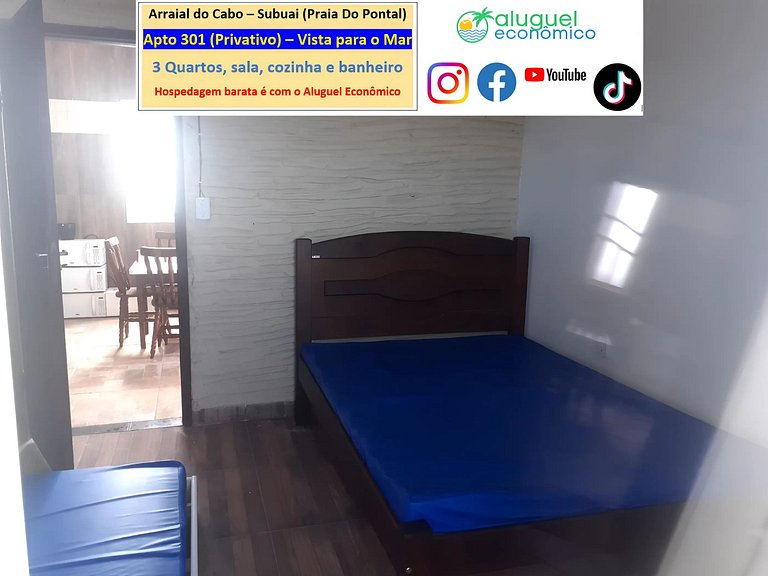 Subuai Village - Apartment 301 - Arraial do Cabo - Economic