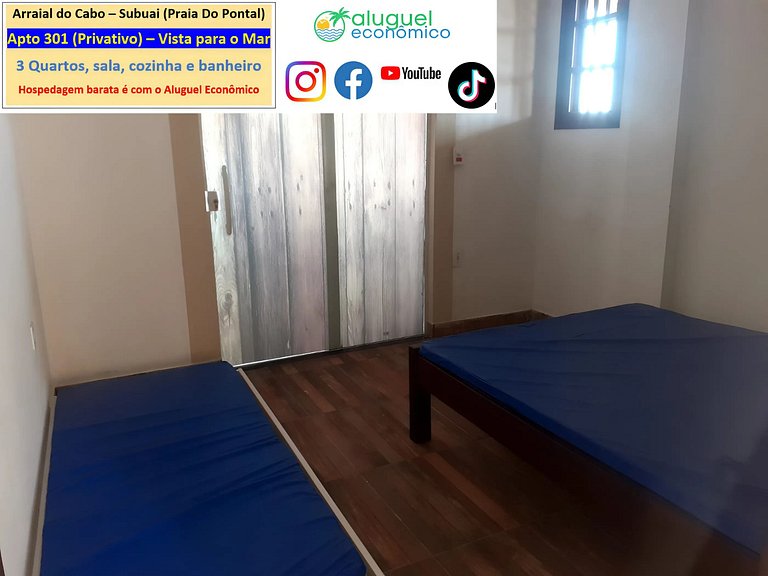 Subuai Village - Apartment 301 - Arraial do Cabo - Economic