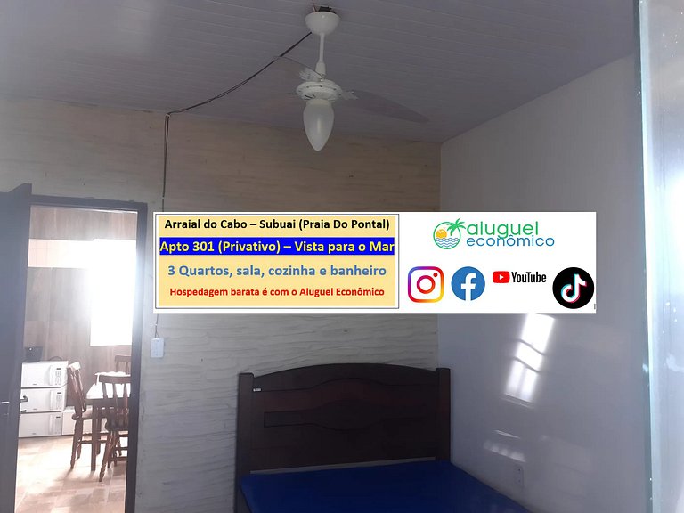 Subuai Village - Apartment 301 - Arraial do Cabo - Economic