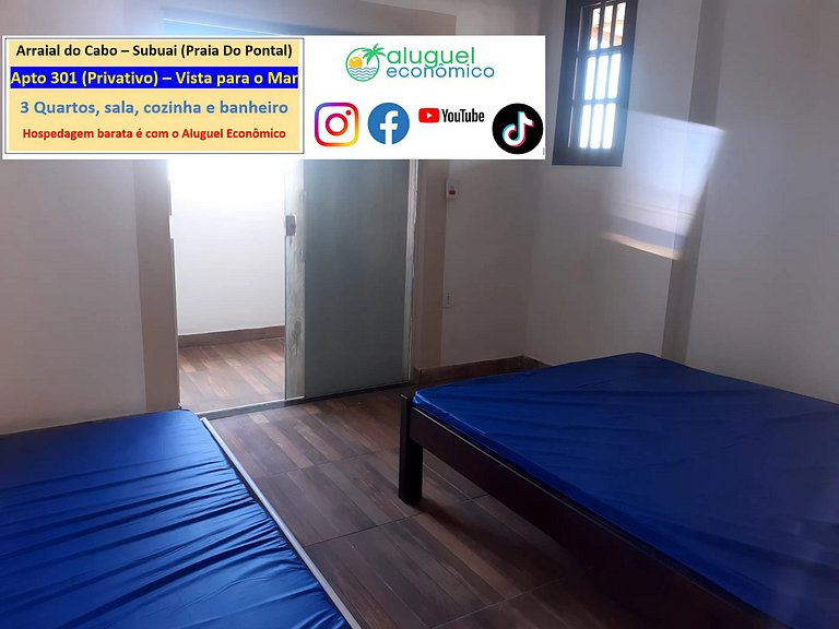 Subuai Village - Apartment 301 - Arraial do Cabo - Economic