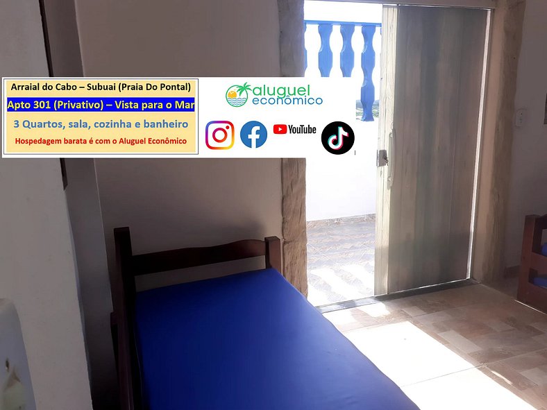 Subuai Village - Apartment 301 - Arraial do Cabo - Economic