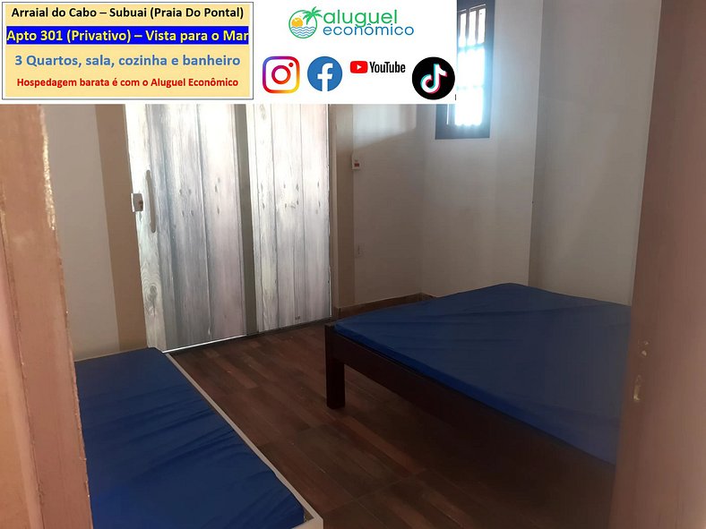 Subuai Village - Apartment 301 - Arraial do Cabo - Economic