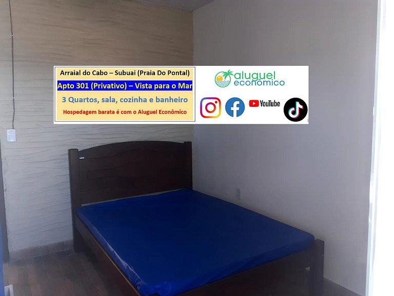 Subuai Village - Apartment 301 - Arraial do Cabo - Economic