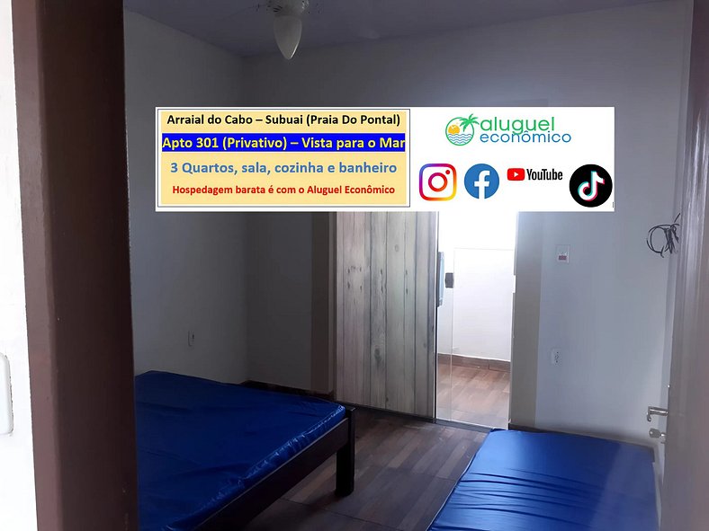 Subuai Village - Apartment 301 - Arraial do Cabo - Economic