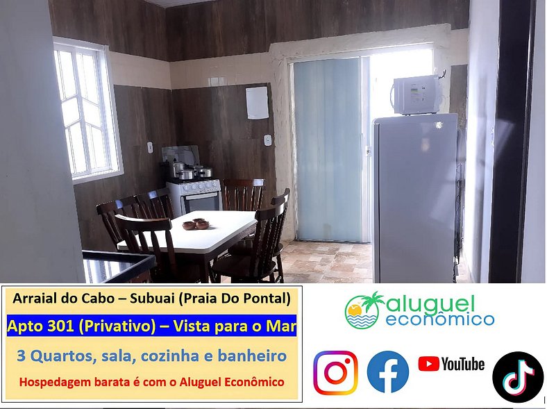 Subuai Village - Apartment 301 - Arraial do Cabo - Economic