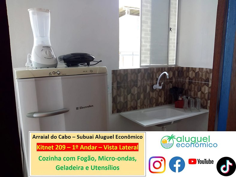 Subuai Village - Kitnet 209 - Arraial do Cabo - Alquiler Eco