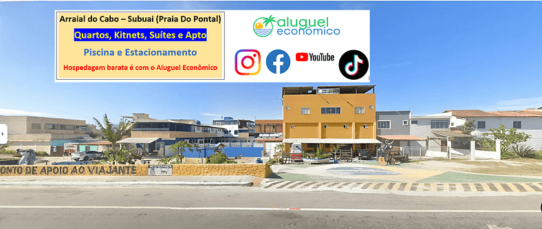 Subuai Village - Quarto 211 - Arraial do Cabo - Aluguel Econ