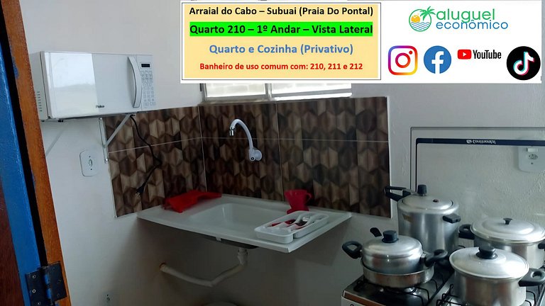 Subuai Village - Room 210 - Arraial do Cabo - Cheap Rent