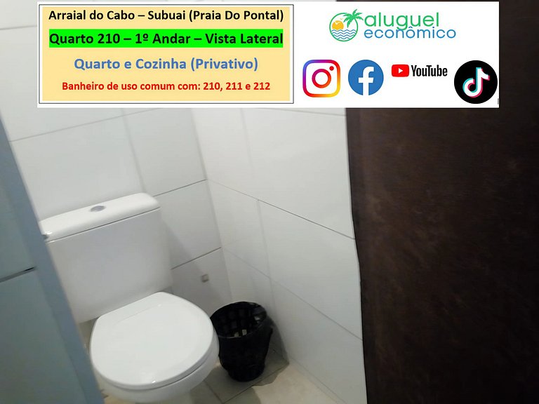 Subuai Village - Room 210 - Arraial do Cabo - Cheap Rent