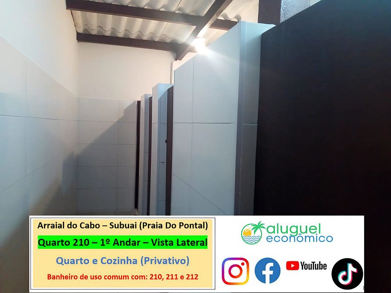 Subuai Village - Room 210 - Arraial do Cabo - Cheap Rent