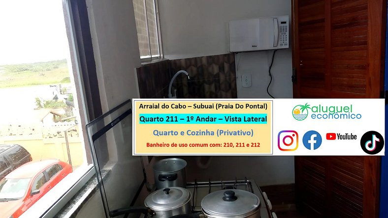 Subuai Village - Room 211 - Arraial do Cabo - Cheap Rent