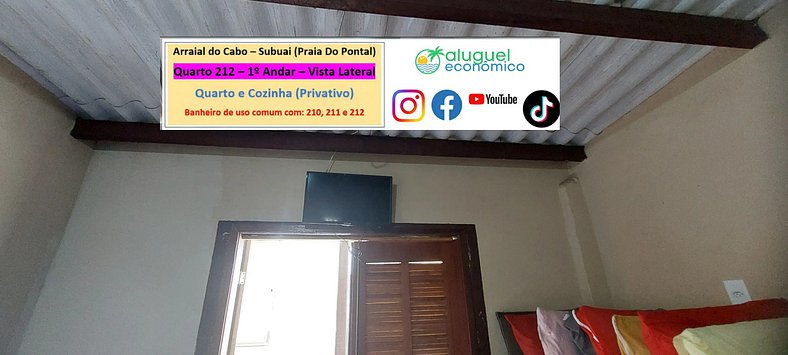 Subuai Village - Room 212 - Arraial do Cabo - Cheap Rent